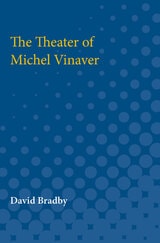 cover of The Theater of Michel Vinaver