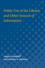 cover of Public Use of the Library and Other Sources of Information