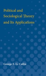 cover of Political and Sociological Theory and Its Applications
