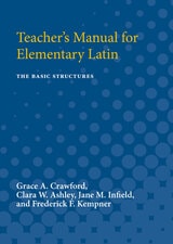 cover of Teacher's Manual for Elementary Latin: The Basic Structures