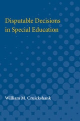 cover of Disputable Decisions in Special Education