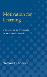 cover of Motivation for Learning: A Guide for the Teacher of the Young Adult