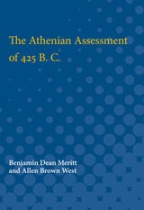 cover of Athenian Assessment of 425 B. C.