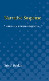 cover of Narrative suspense