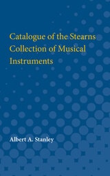 cover of Catalogue of the Stearns Collection of Musical Instruments