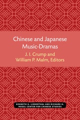 cover of Chinese and Japanese Music-Dramas