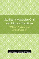 cover of Studies in Malaysian Oral and Musical Traditions