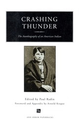 cover of Crashing Thunder: The Autobiography of an American Indian