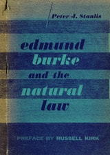 cover of Edmund Burke and the Natural Law