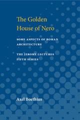 cover of Golden House of Nero: Some Aspects of Roman Architecture