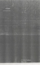 cover of Racism: A Critical Analysis