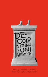 cover of Decolonizing the University
