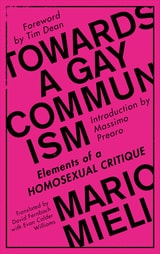 cover of Towards a Gay Communism: Elements of a Homosexual Critique