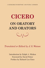 cover of Cicero on Oratory and Orators