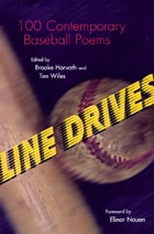 cover of Line Drives: 100 Contemporary Baseball Poems