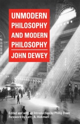 cover of Unmodern Philosophy and Modern Philosophy