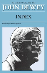 cover of The Collected Works of John Dewey, Index: 1882 - 1953