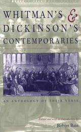 cover of Whitman's & Dickinson's Contemporaries: An Anthology of their Verse