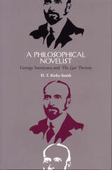 cover of A Philosophical Novelist: George Santayana and the Last Puritan