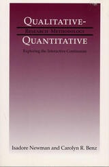 cover of Qualitative-Quantitative Research Methodology: Exploring the Interactive Continuum