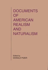 cover of Documents of American Realism and Naturalism