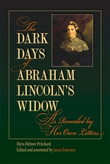 cover of The Dark Days of Abraham Lincoln's Widow, as Revealed by Her Own Letters