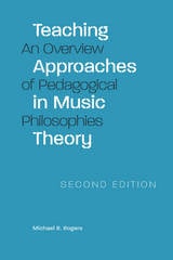cover of Teaching Approaches in Music Theory, Second Edition: An Overview of Pedagogical Philosophies