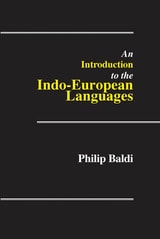cover of An Introduction to the Indo-European Languages