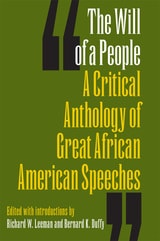 cover of The Will of a People: A Critical Anthology of Great African American Speeches