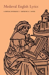 cover of Medieval English Lyrics: A Critical Anthology