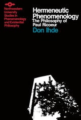 cover of Hermeneutic Phenomenology: The Philosopher of Paul Ricoeur
