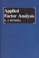 cover of Applied Factor Analysis