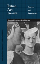 cover of Italian Art 1500–1600: Sources and Documents