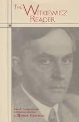 cover of The Witkiewicz Reader