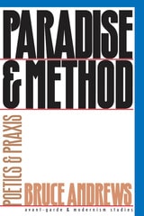 cover of Paradise and Method: Poetry and Praxis
