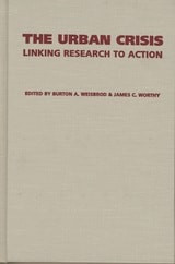 cover of The Urban Crisis: Linking Research to Action