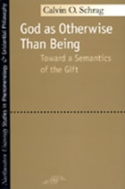 cover of God as Otherwise Than Being: Toward a Semantics of the Gift