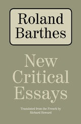 cover of New Critical Essays