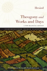 cover of Theogony and Works and Days: A New Bilingual Edition