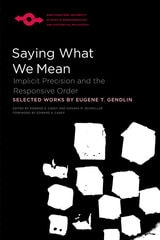 cover of Saying What We Mean: Implicit Precision and the Responsive Order
