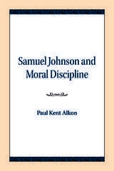cover of Samuel Johnson and Moral Discipline