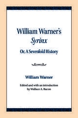 cover of William Warner's Syrinx: or, A Sevenfold History
