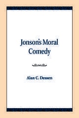 cover of Jonson's Moral Comedy