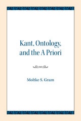 cover of Kant, Ontology, and the A Priori