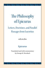 cover of The Philosophy of Epicurus: Letters, Doctrines, and Parallel Passages from Lucretius