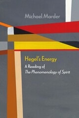 cover of Hegel's Energy: A Reading of The Phenomenology of Spirit