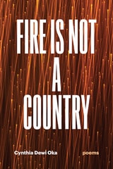 cover of Fire Is Not a Country: Poems