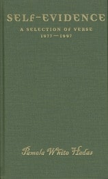 cover of Self-Evidence: A Selection of Verse, 1977-1997