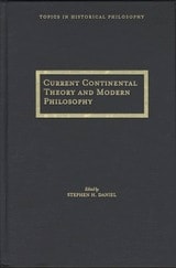 cover of Current Continental Theory and Modern Philosophy