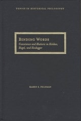 cover of Binding Words: Conscience and Rhetoric in Hobbes, Hegel, and Heidegger